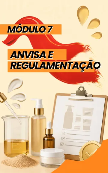 Capa do Módulo 7: Anvisa e regulamentação